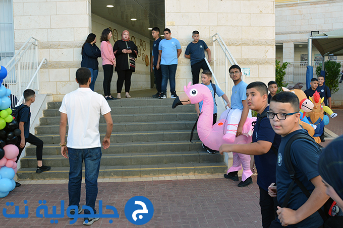 افتتاح العام الدراسي في جلجولية 